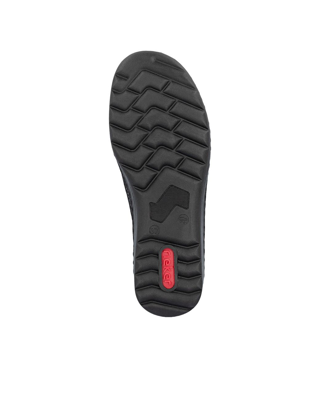 Rieker Black Slipper