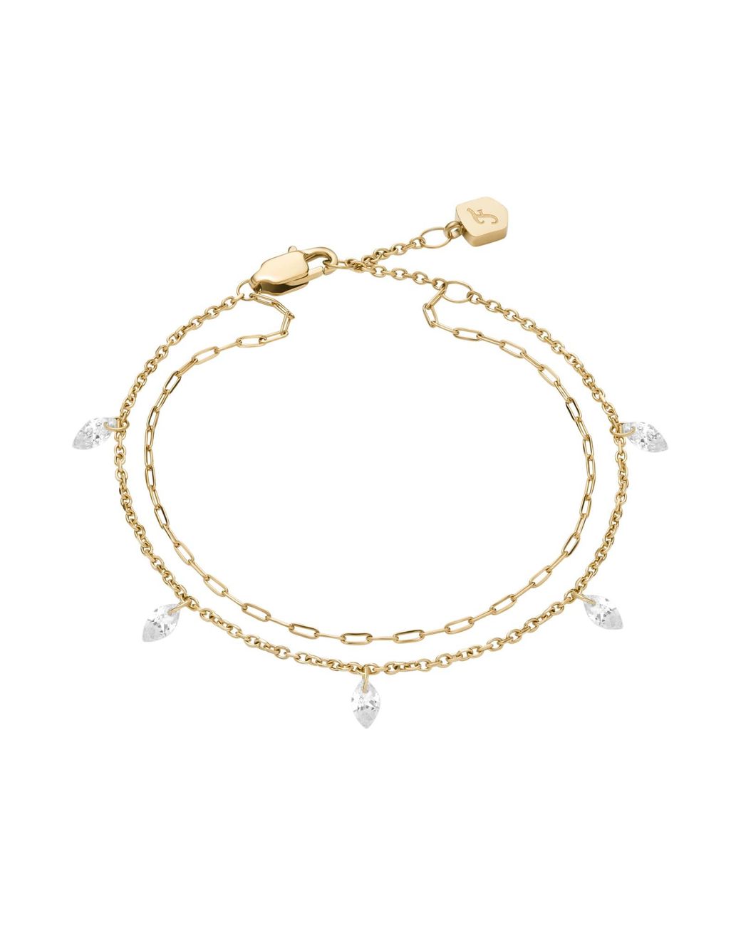 Fossil White Armband Ellis