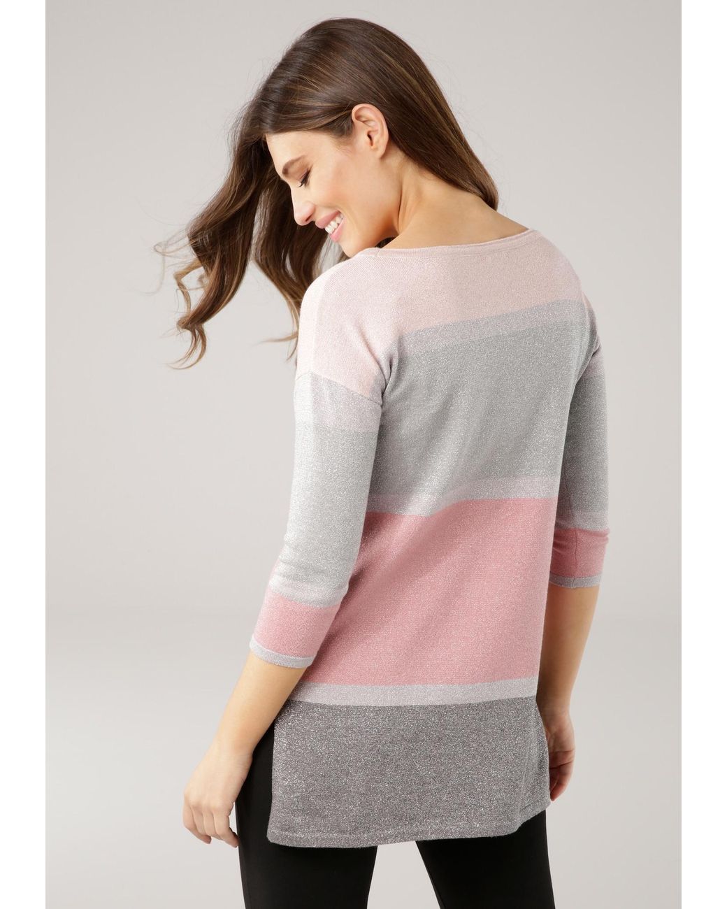 Laura Scott Gray Pullover