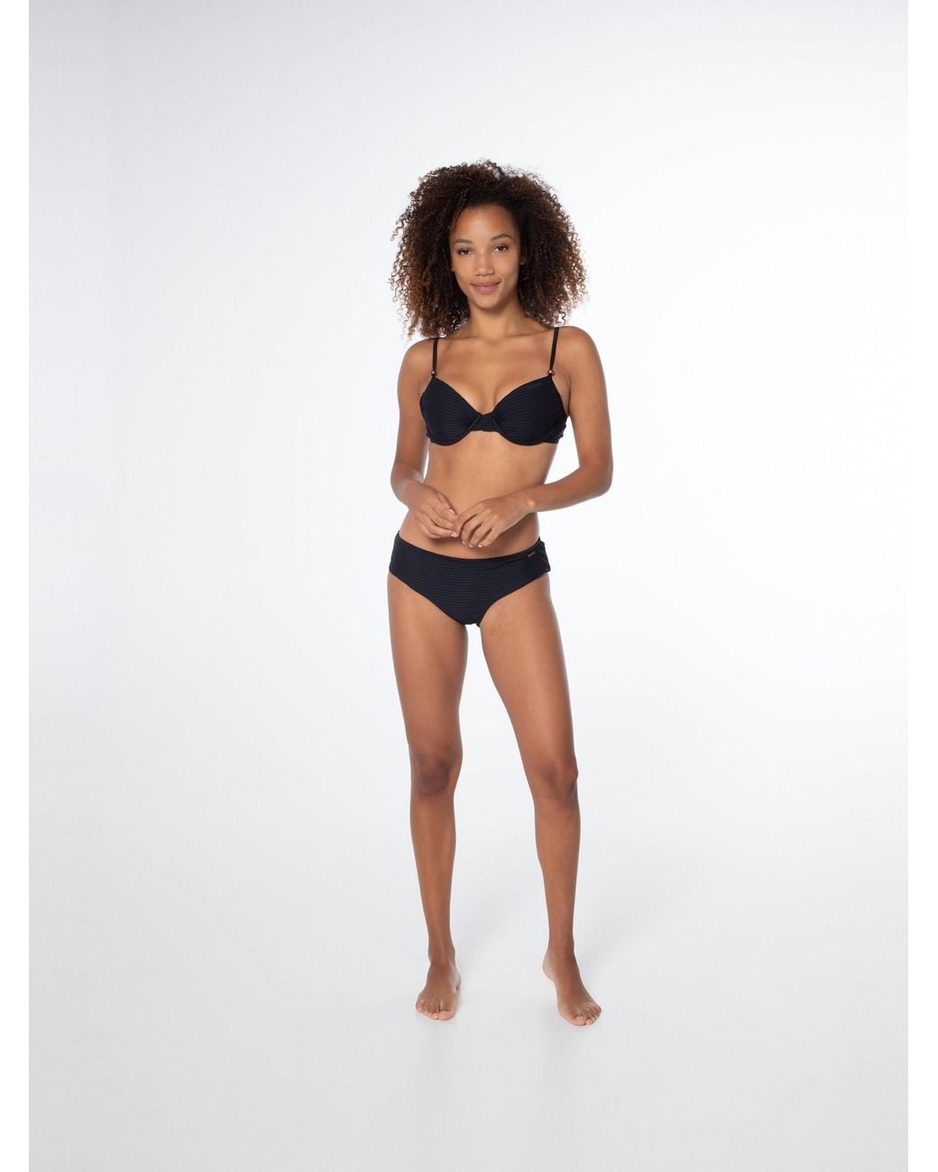 Protest Black Bikinitop Mixhart
