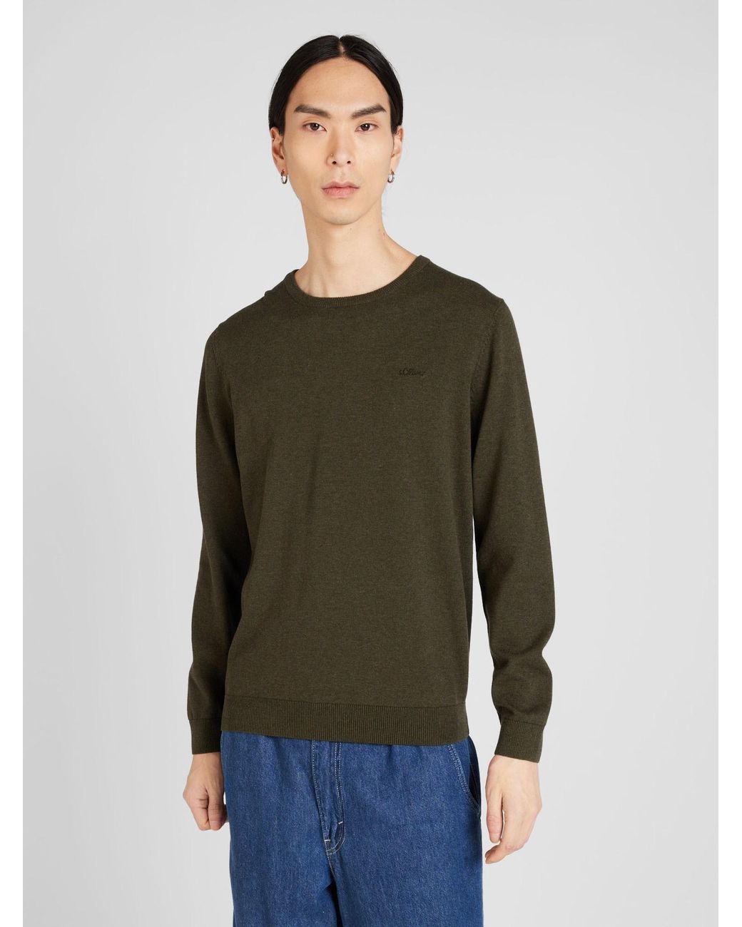 S.oliver Oliver Pullover in Green für Herren