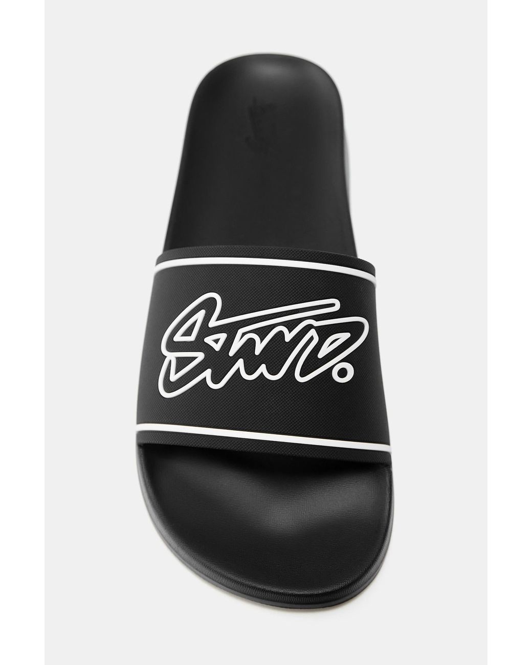 Pull&Bear Pantolette Stwd in Black für Herren