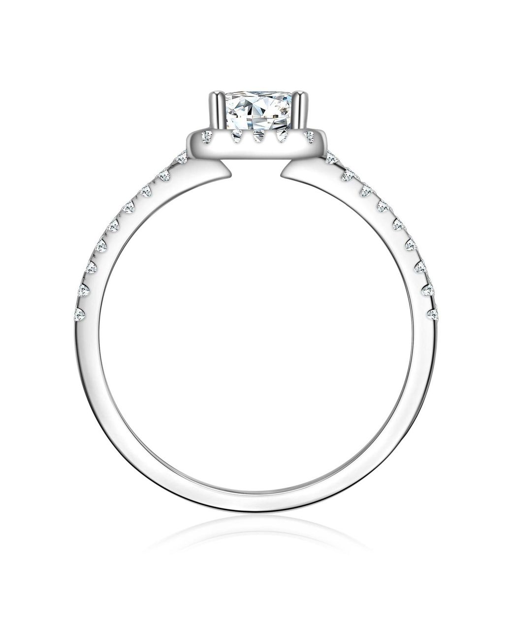 Trilani White Ring