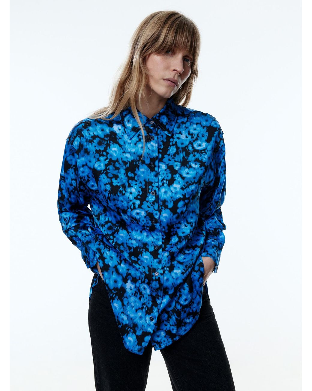 EDITED Blue Bluse Nika