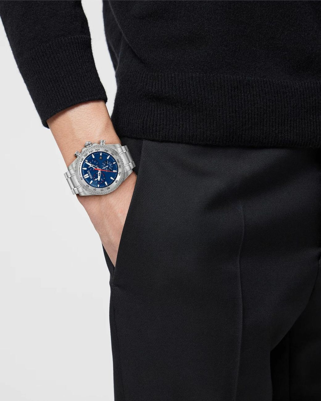 Versace Uhr Chrono X in Gray für Herren
