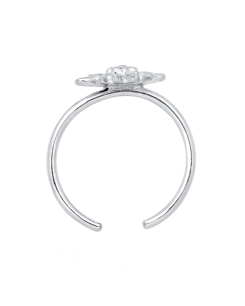 Elli Jewelry Metallic Ring Edelweiss
