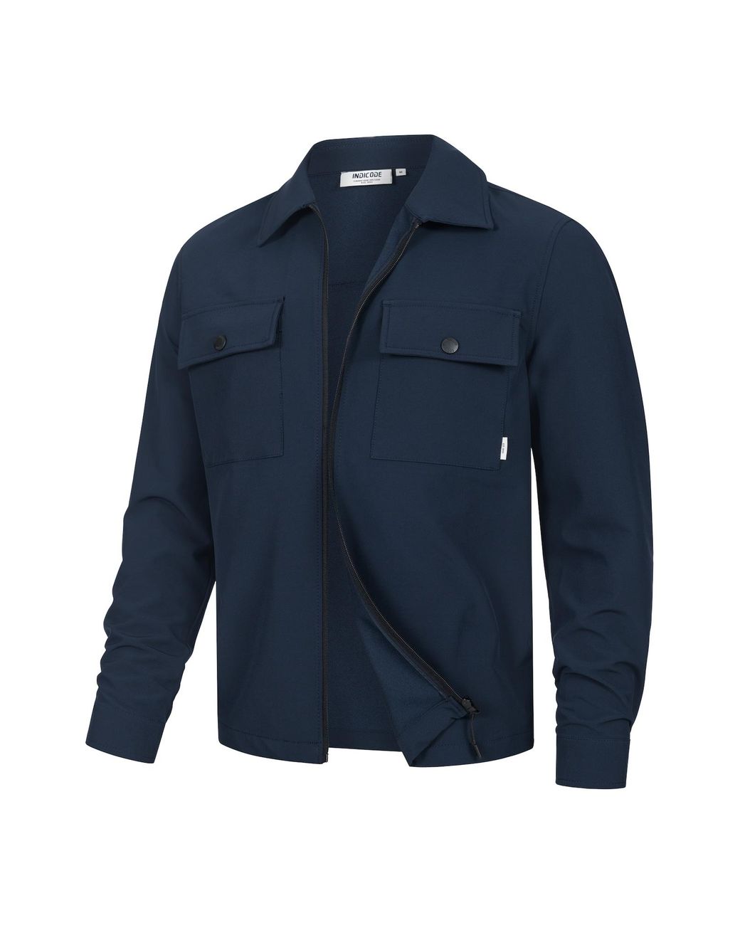 INDICODE Hemd Rommie in Blue für Herren