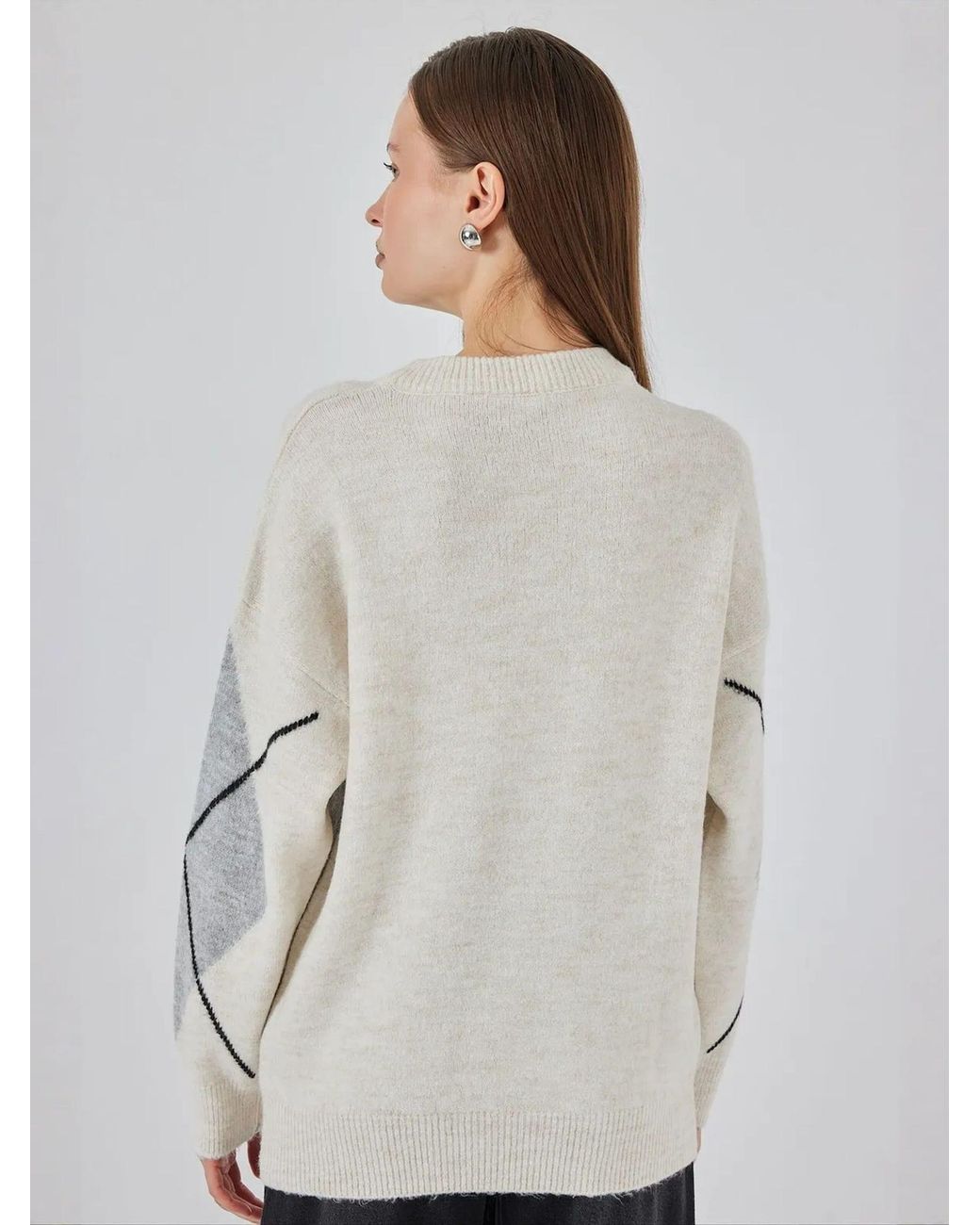 Bigdart Gray Pullover Pullover