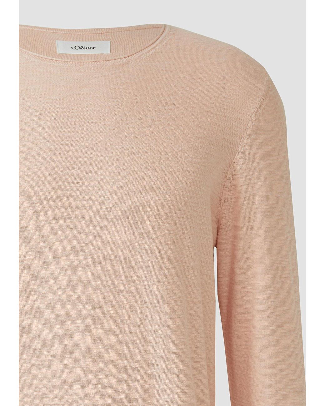 S.oliver Pullover in Natural für Herren