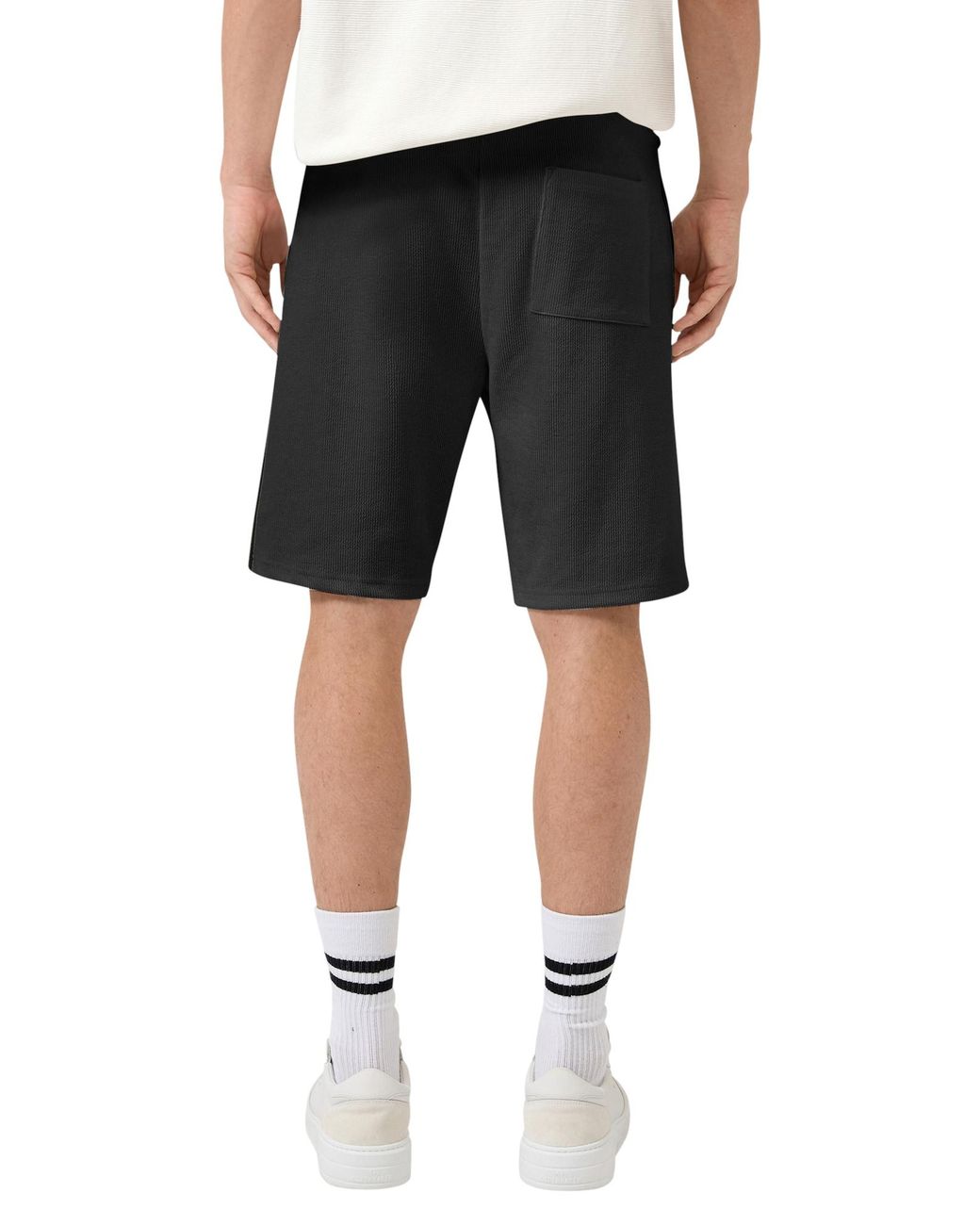 QS Bermuda in Black für Herren