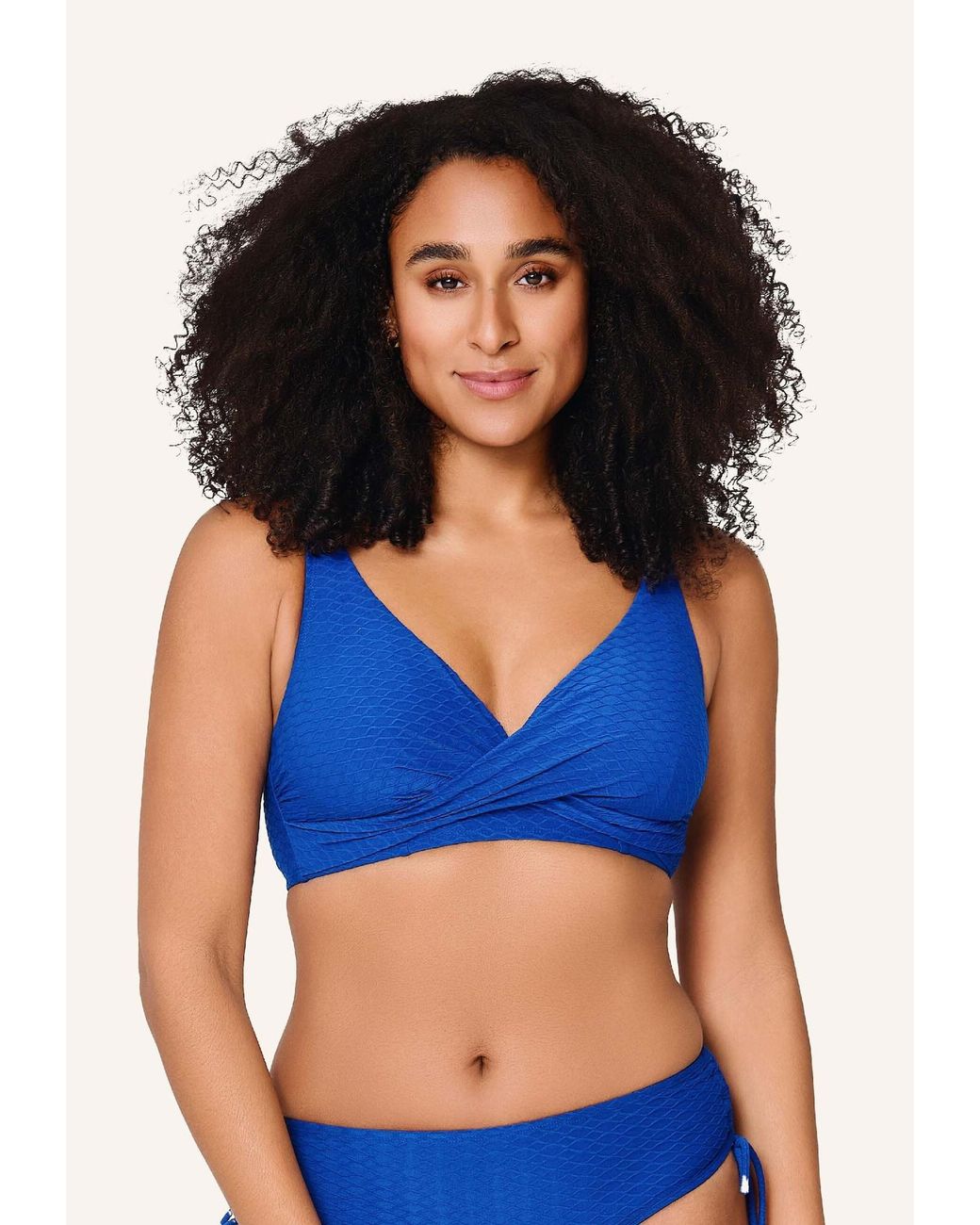Lingadore Blue Bikinitop