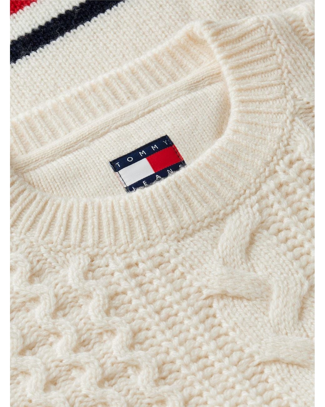 Tommy Hilfiger White Pullover
