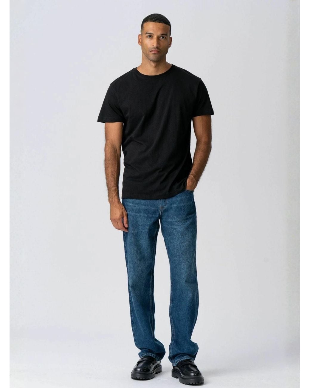 TeeShoppen T-Shirt Basic in White für Herren