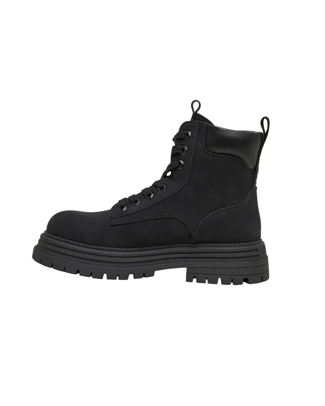 Buffalo Black Schnürstiefelette Lennox