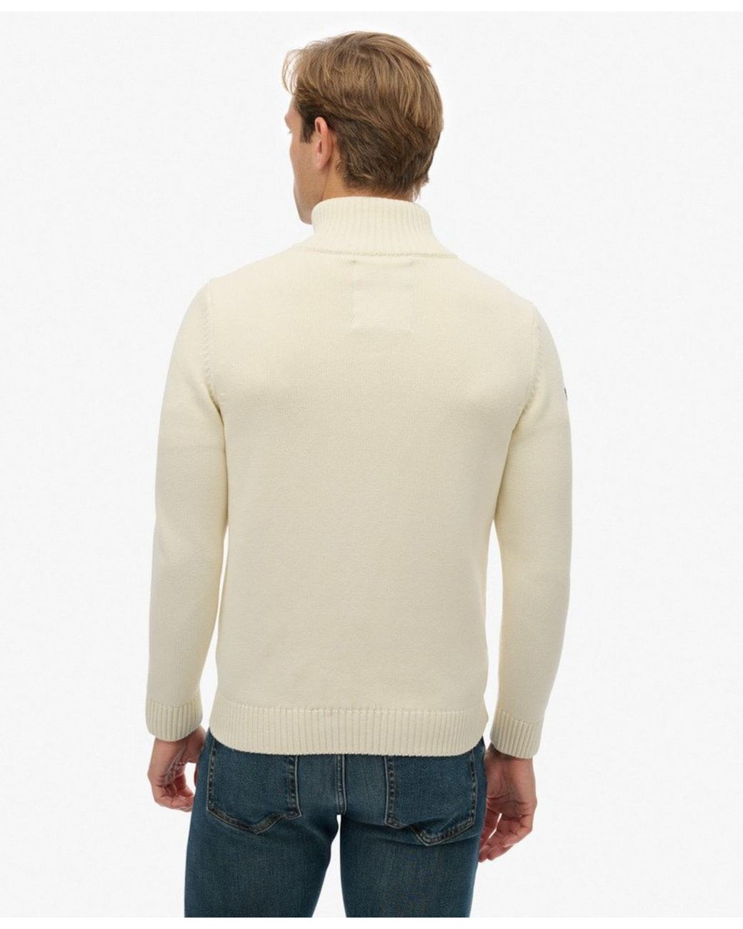 Superdry & Co Pullover in Natural für Herren