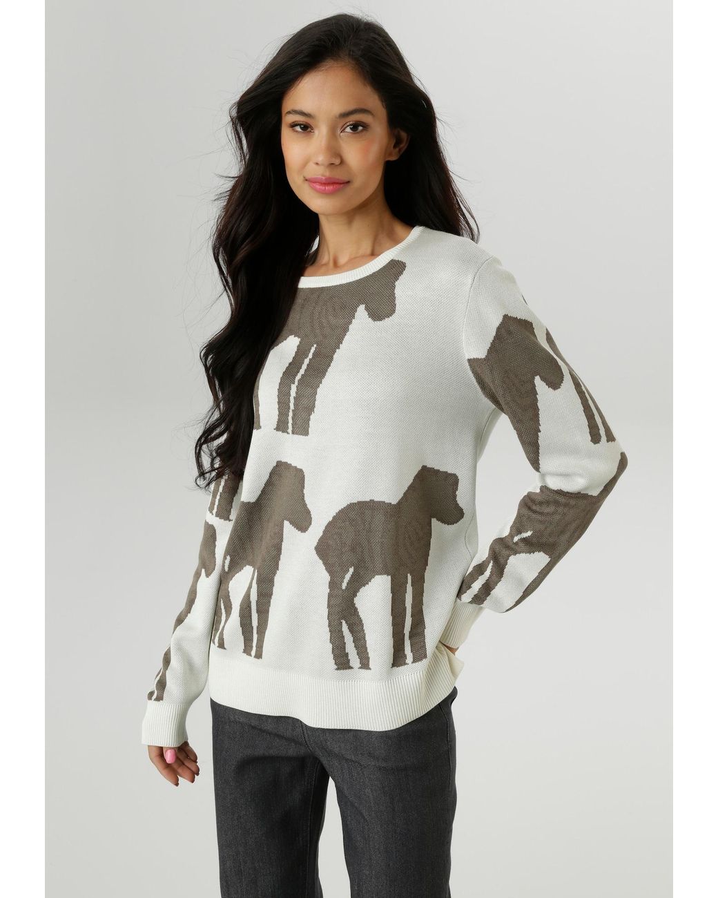 Aniston SELECTED Multicolor Pullover