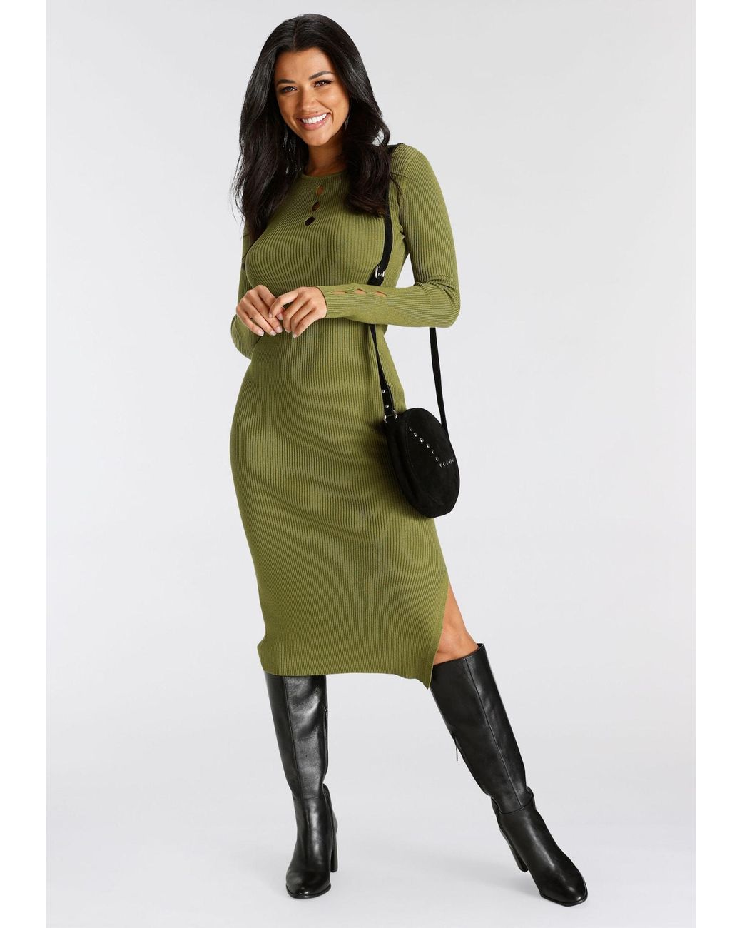 melrose Green Kleid