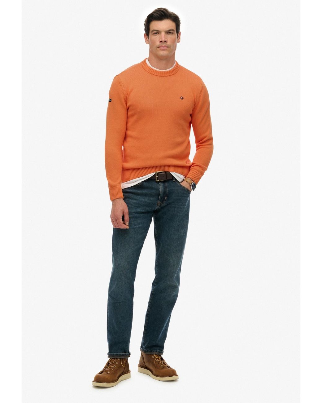 Superdry & Co Pullover in Orange für Herren
