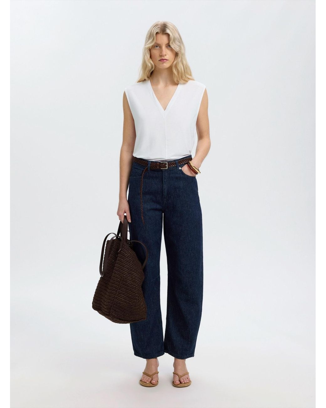 SELECTED White Top Slfberta Bellis