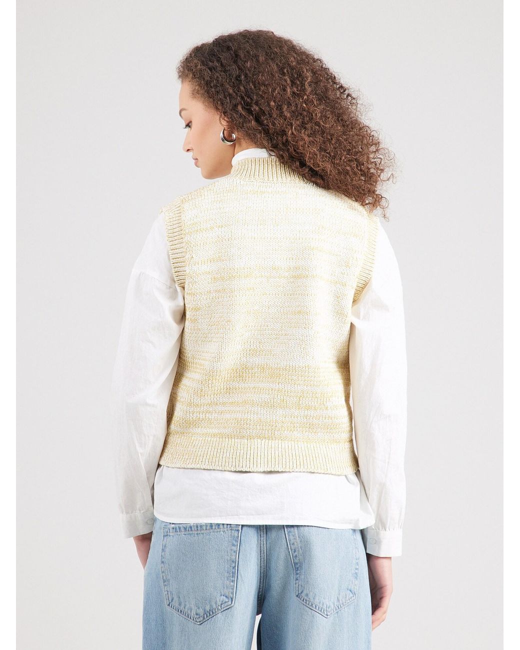TOPSHOP Natural Weste Dory