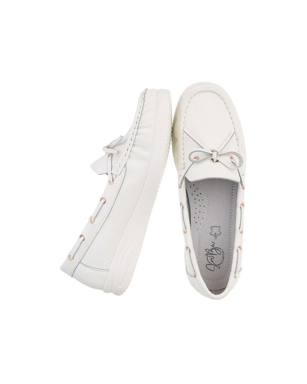 Ital-Design White Mokassin