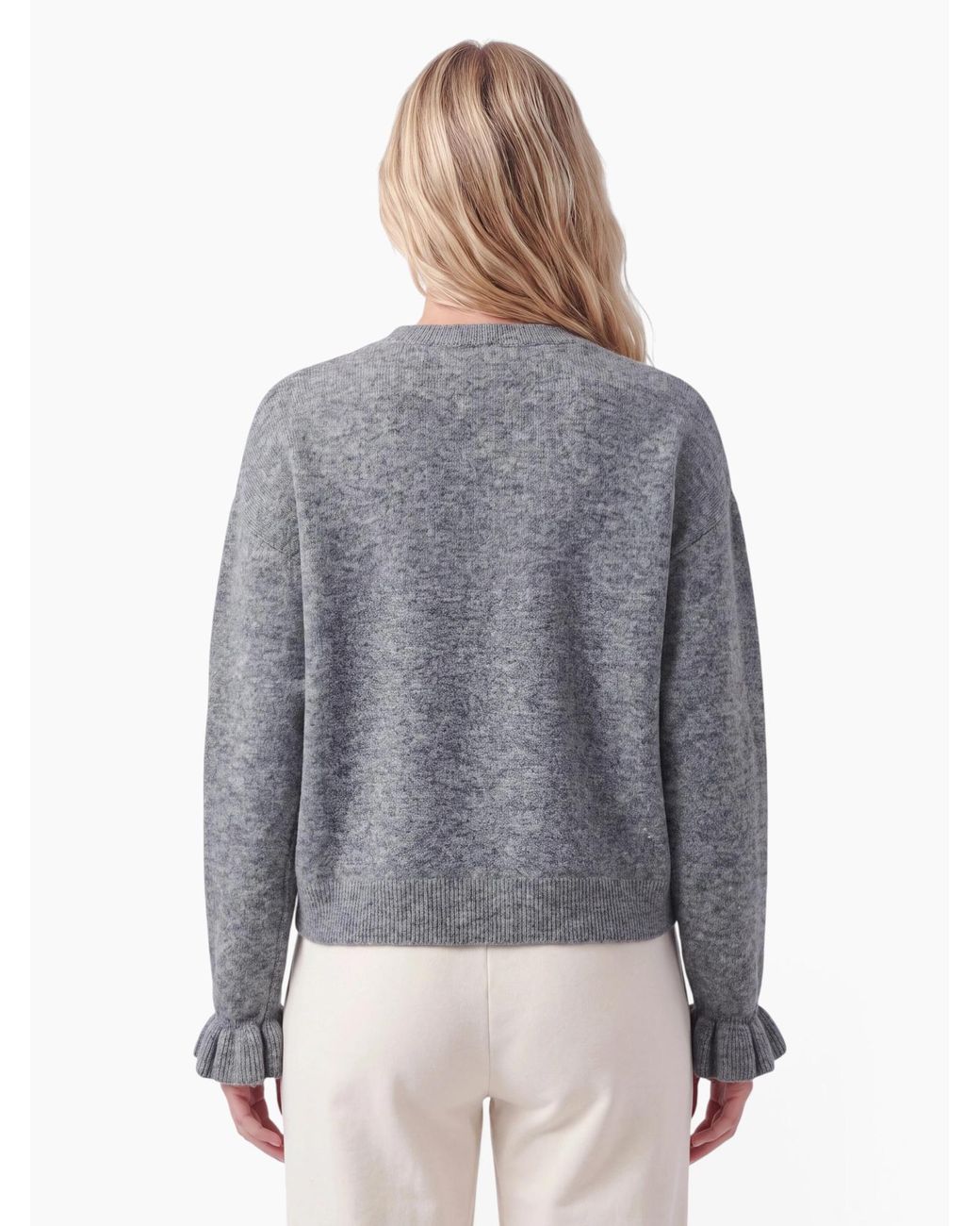 Pieces Gray Pullover Pcsally