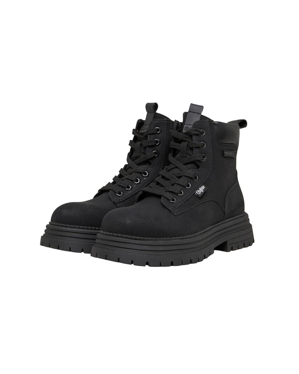 Buffalo Black Schnürstiefelette Lennox