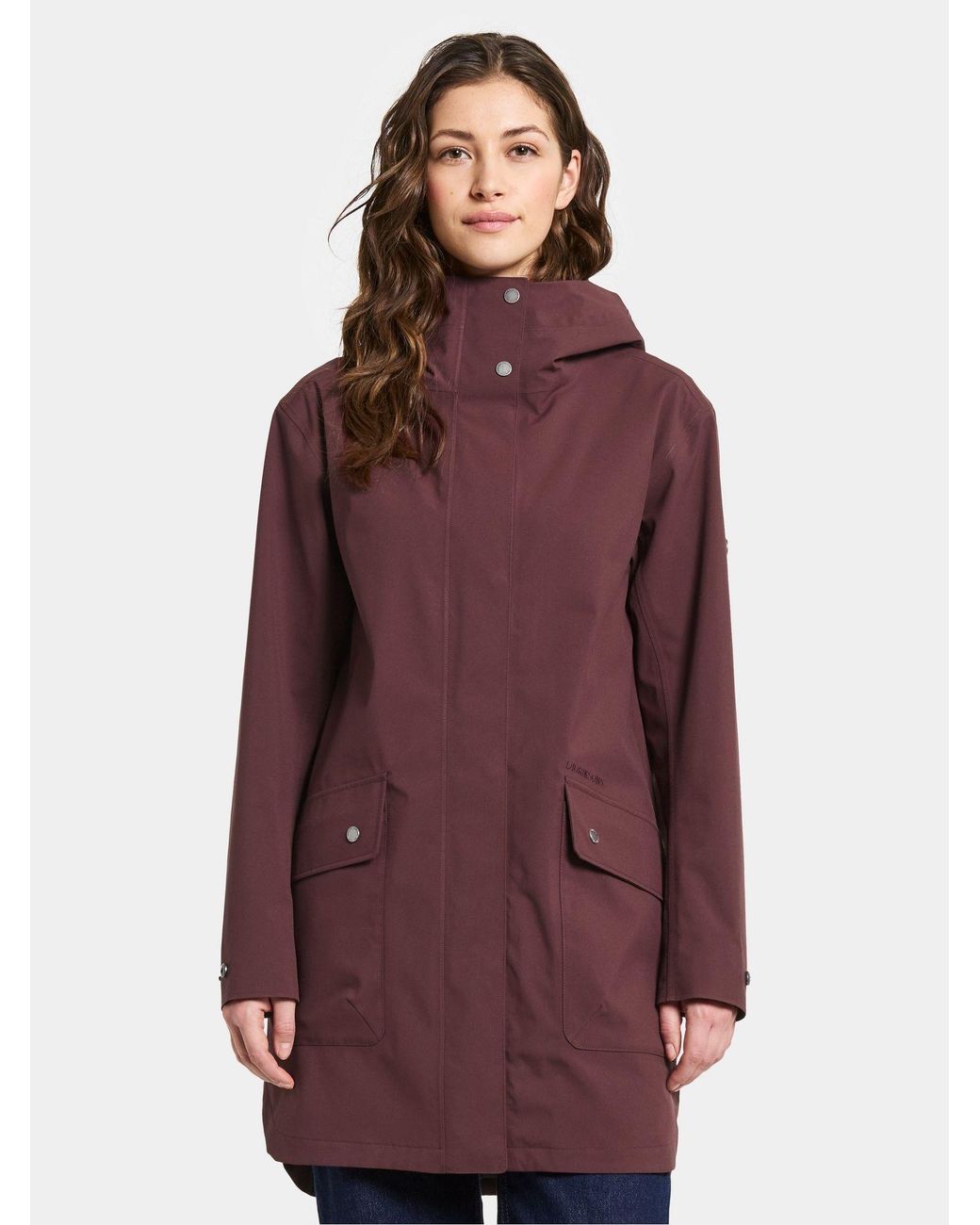 Didriksons Purple Übergangsparka Gwen