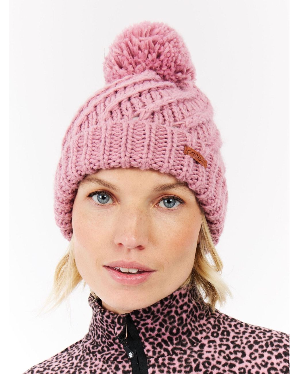 Protest Pink Mütze Prtpaisley