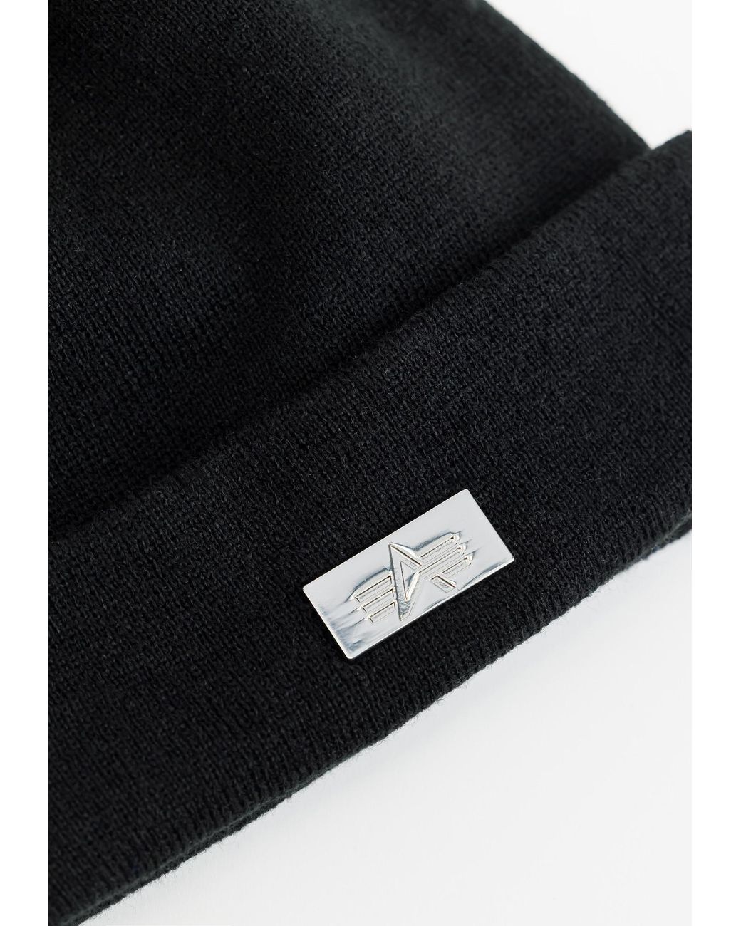 Alpha Industries Black Mütze