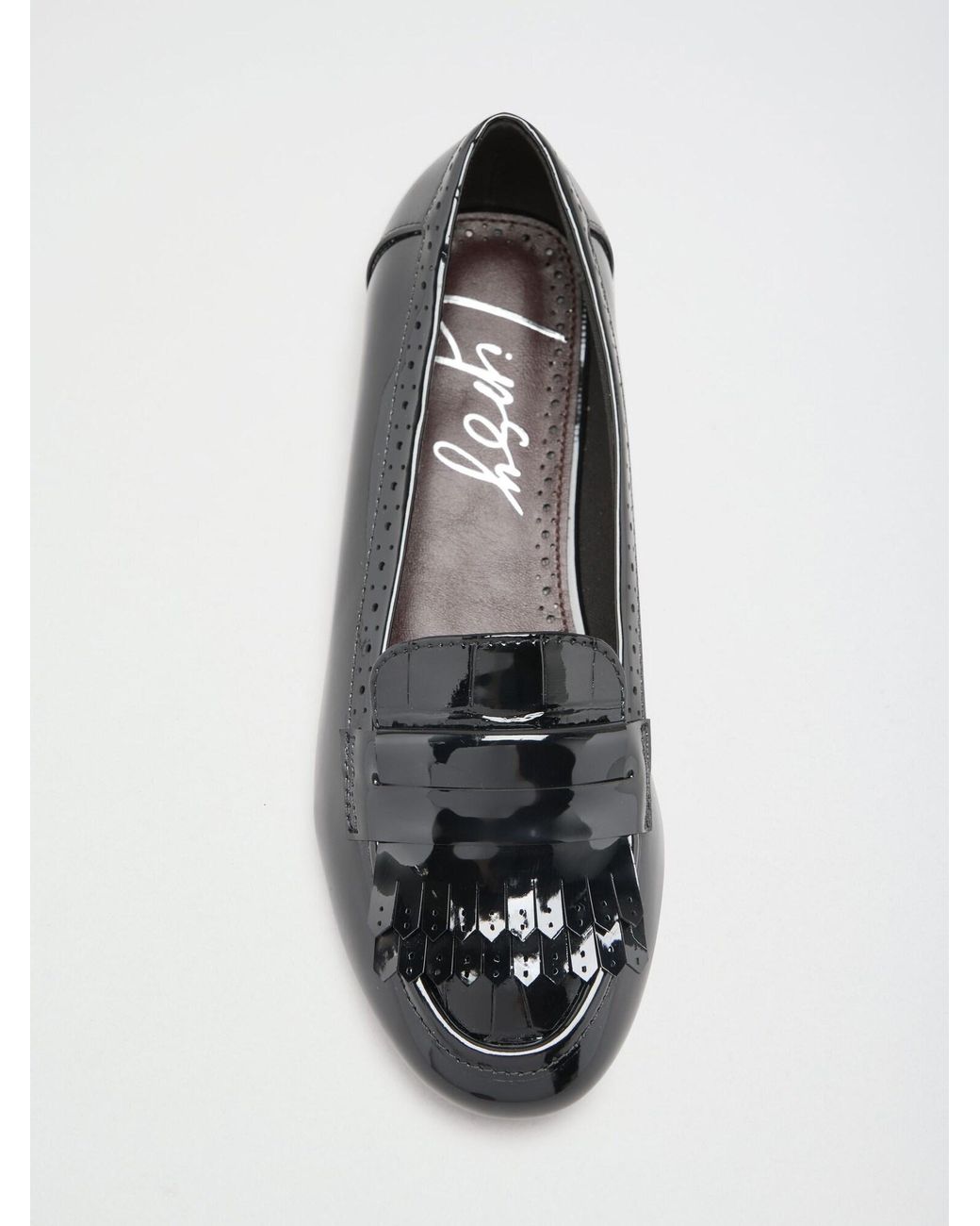 Lipsy Black Slipper