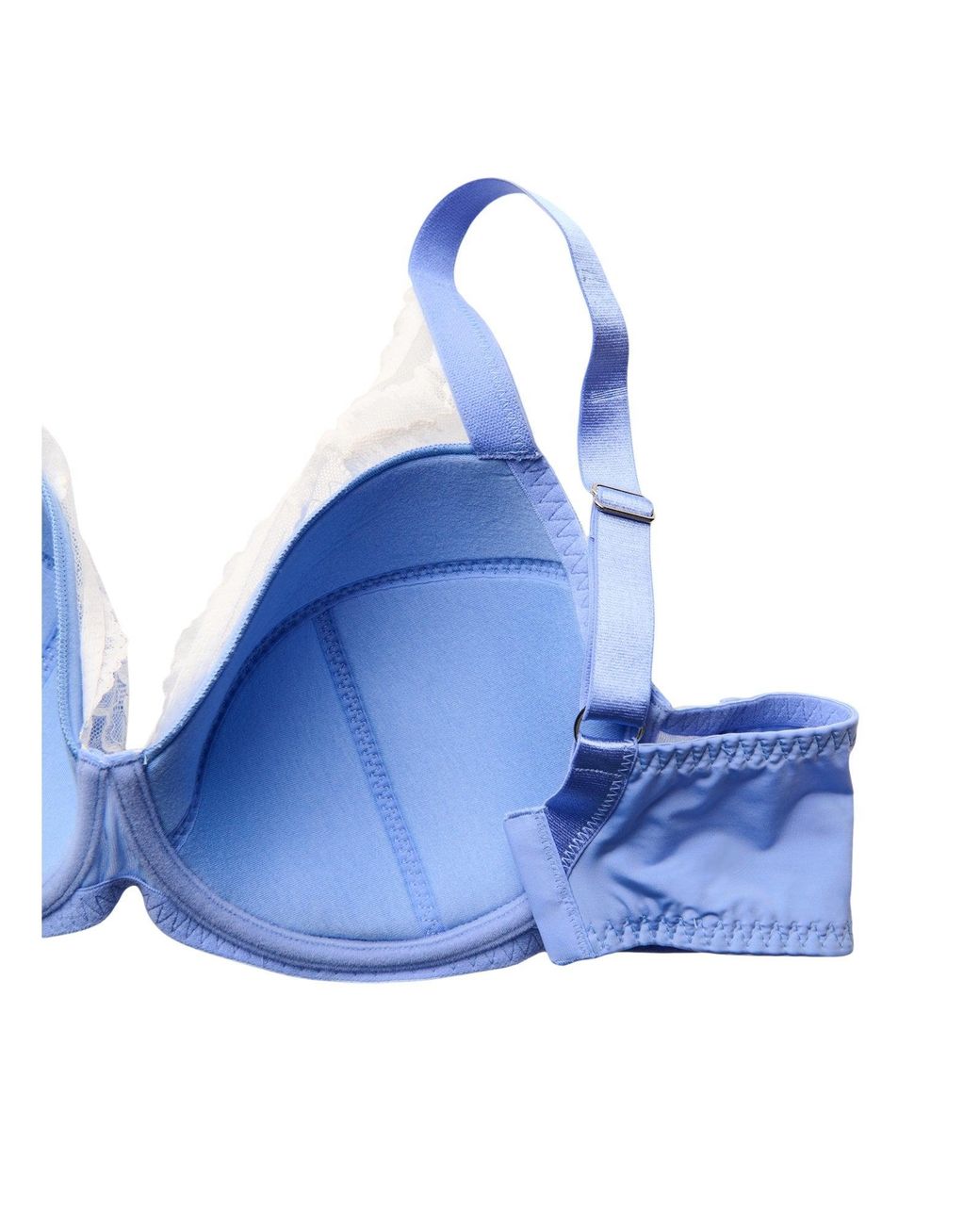 Devoted By Zizzi Blue Bh Lsofie