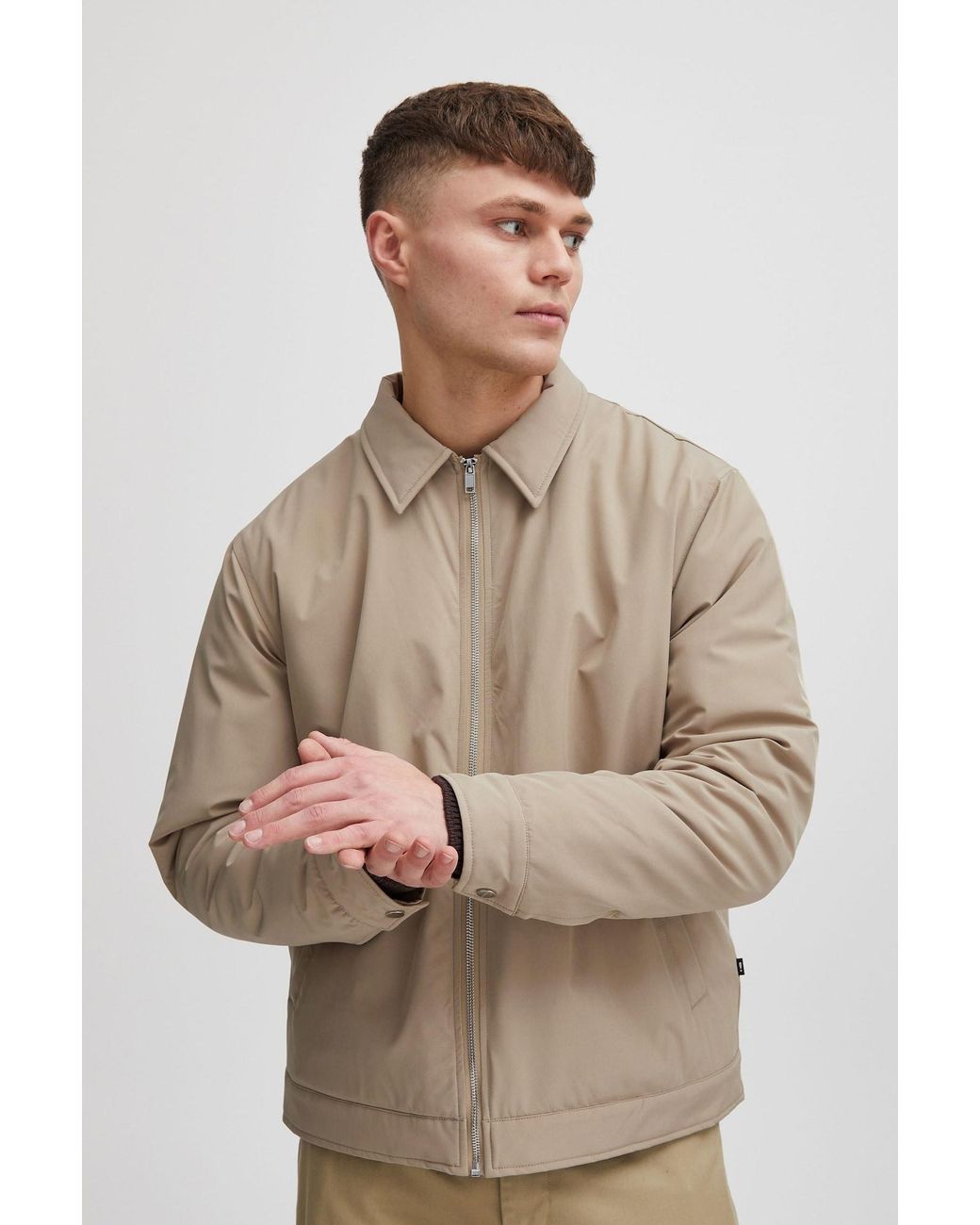 Solid Übergangsjacke Gore in Natural für Herren