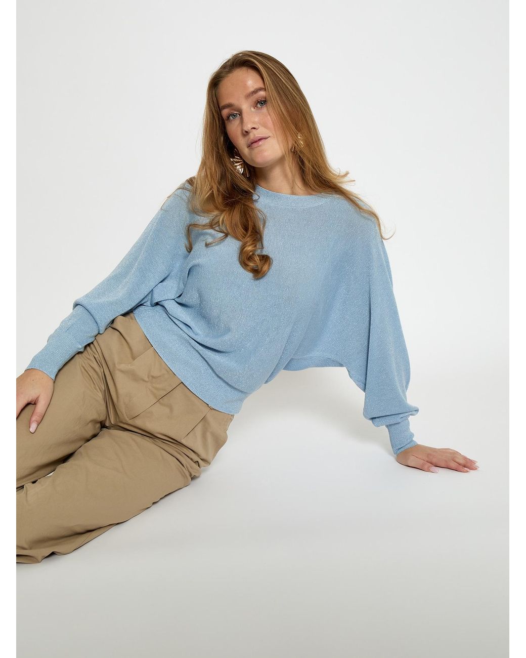 Minus Blue Pullover Dana
