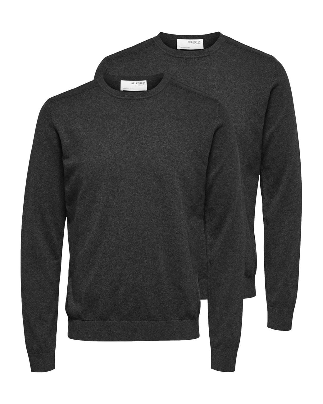 SELECTED Pullover Berg in Black für Herren