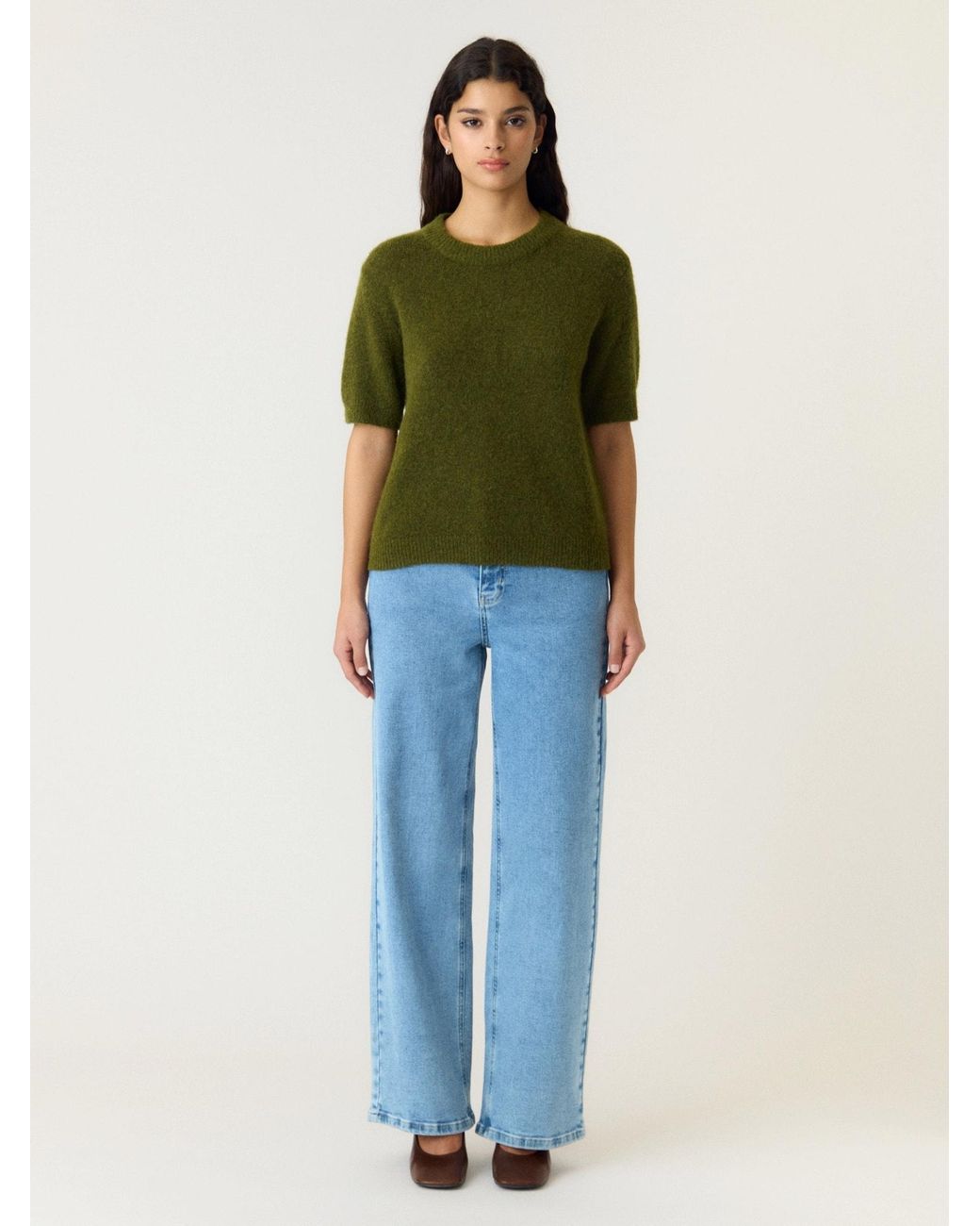 Y.A.S Green Pullover Johi