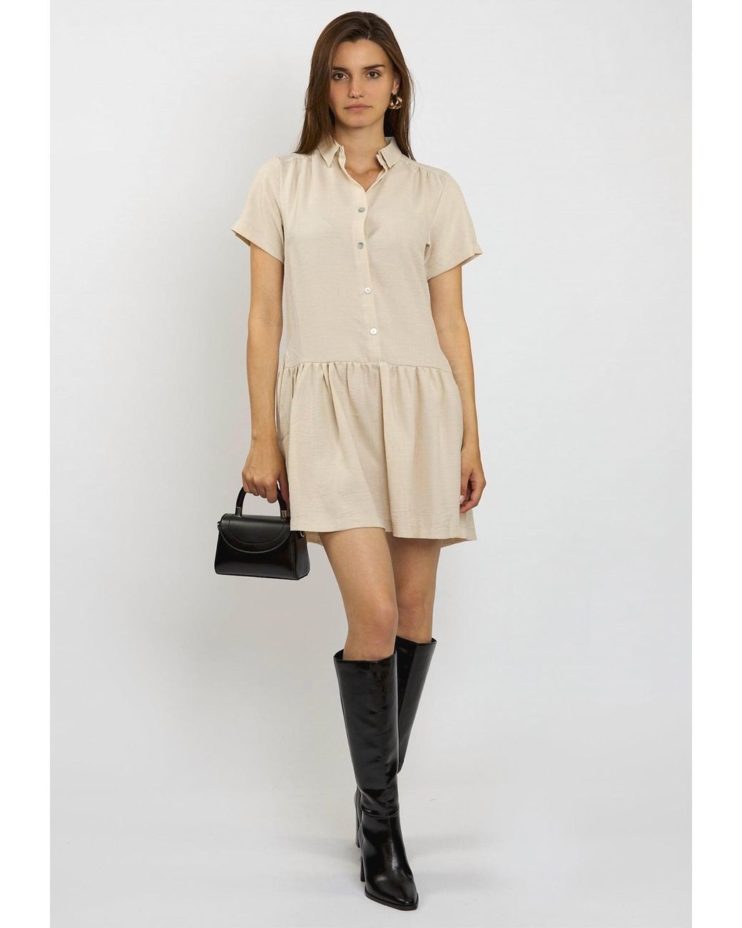 FRESHLIONS Natural Blusenkleid Corin