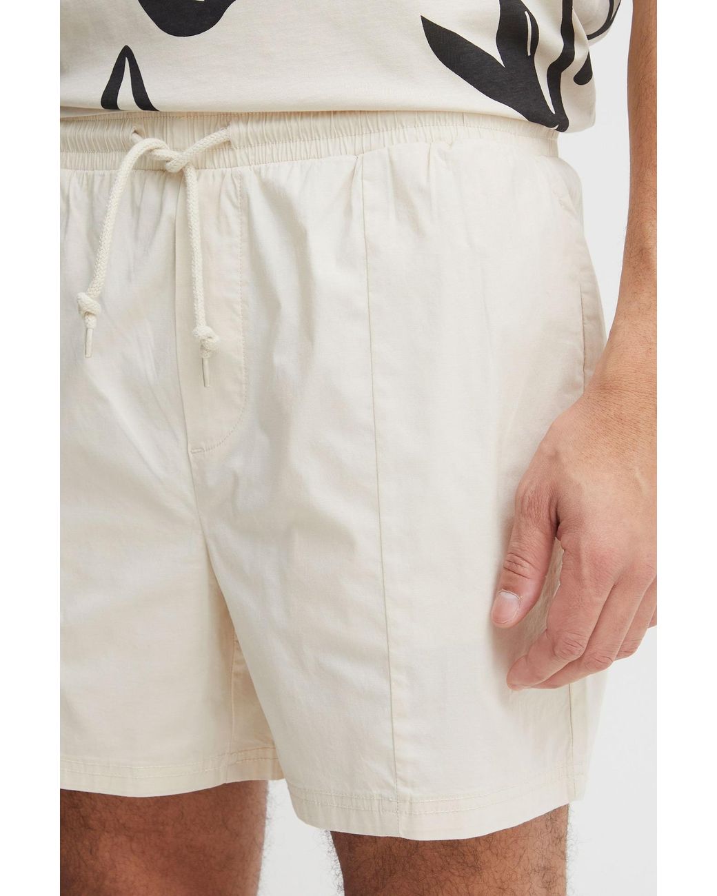 Solid Shorts 'faustino' in White für Herren
