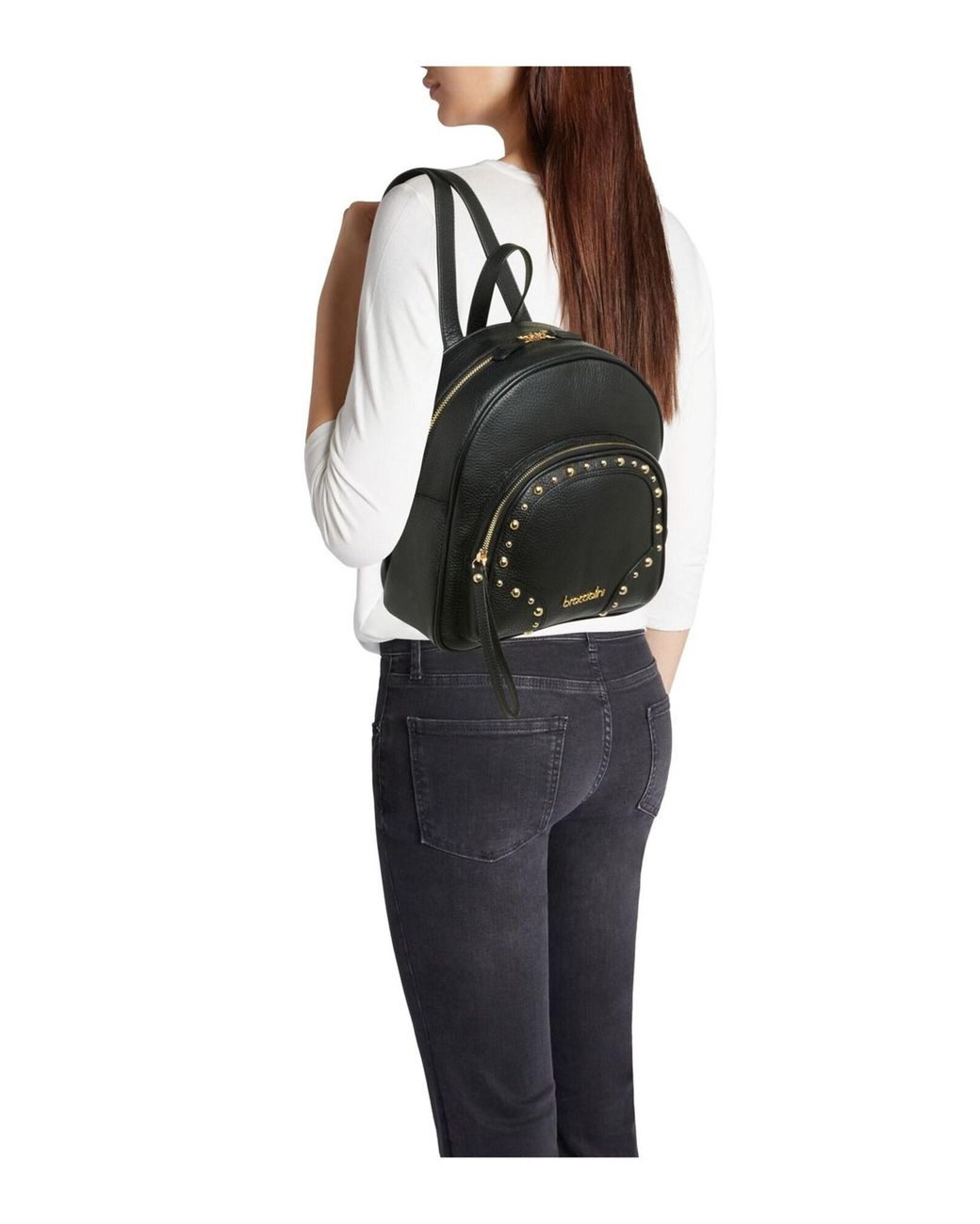 Braccialini Black Rucksack Margot
