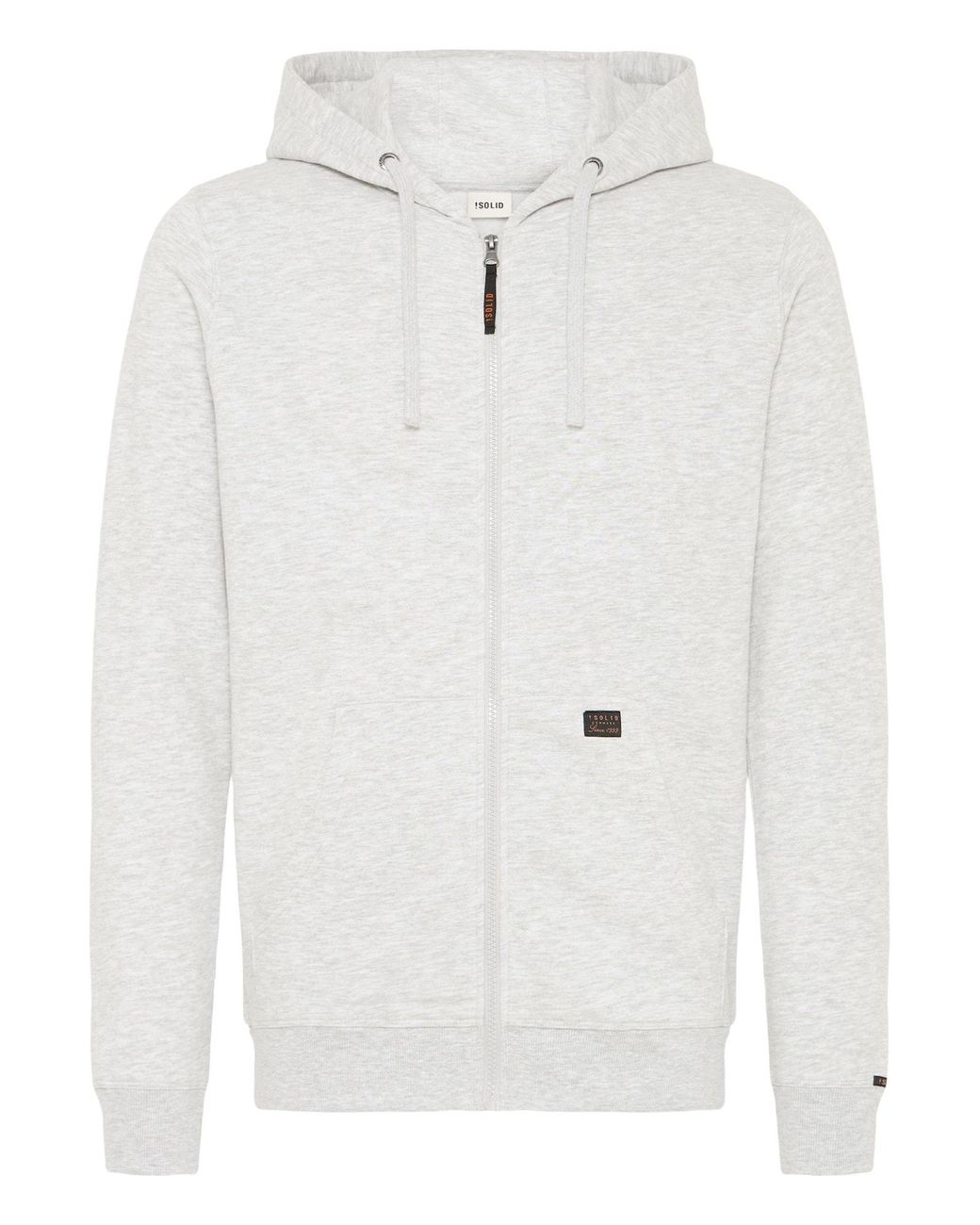 Solid Sweatjacke Sdaupo in White für Herren