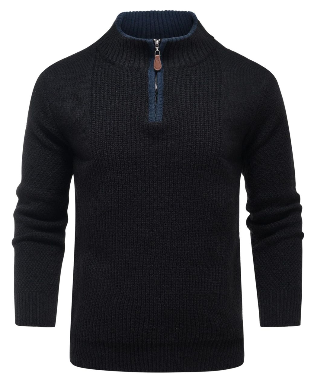 Allthemen Pullover Maschenbogen in Black für Herren
