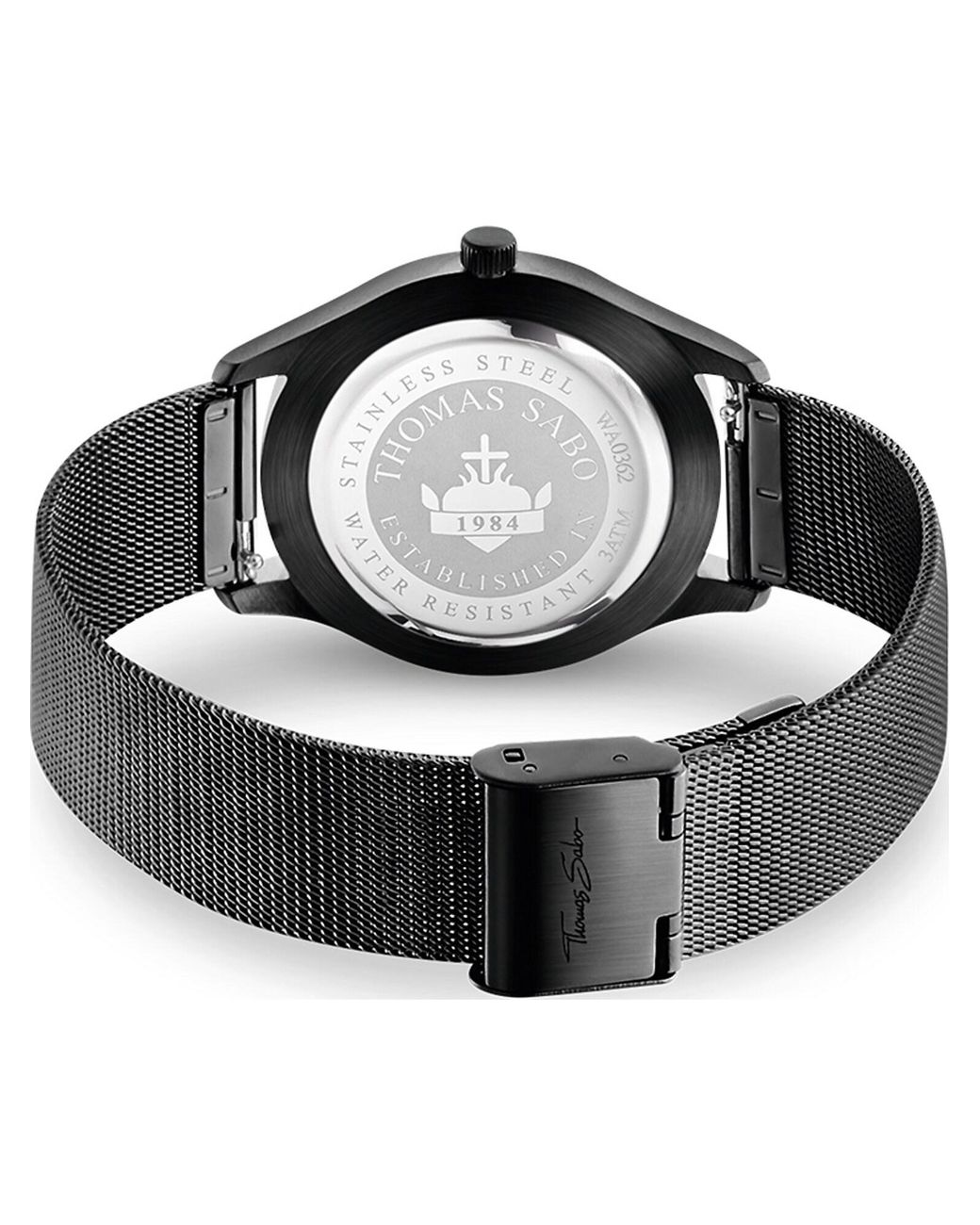 Thomas Sabo Uhr in Black für Herren