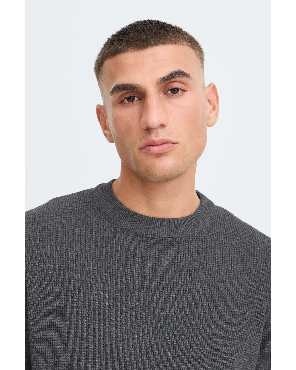 Solid Pullover Sdvian in Gray für Herren