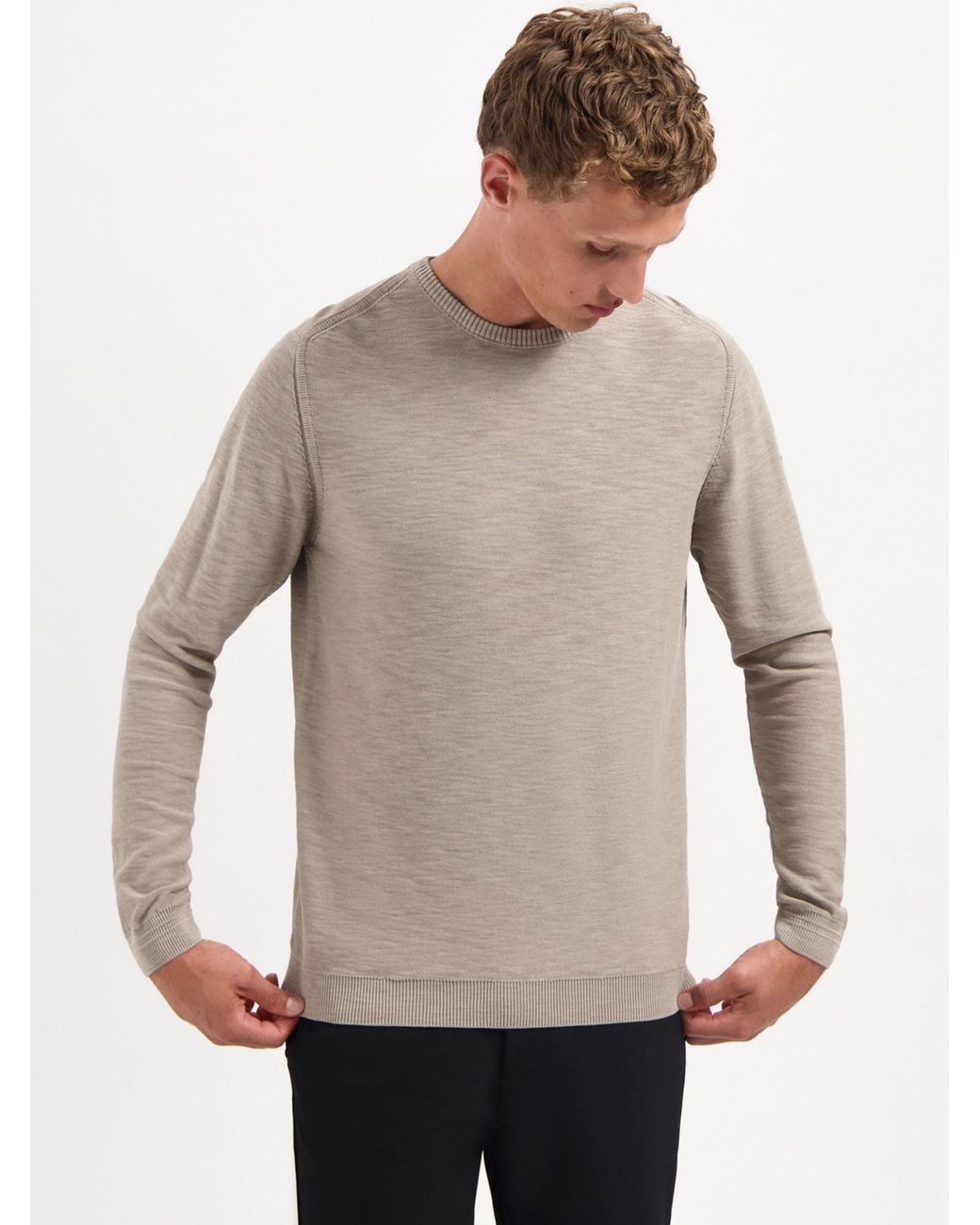 No Excess Pullover in Gray für Herren