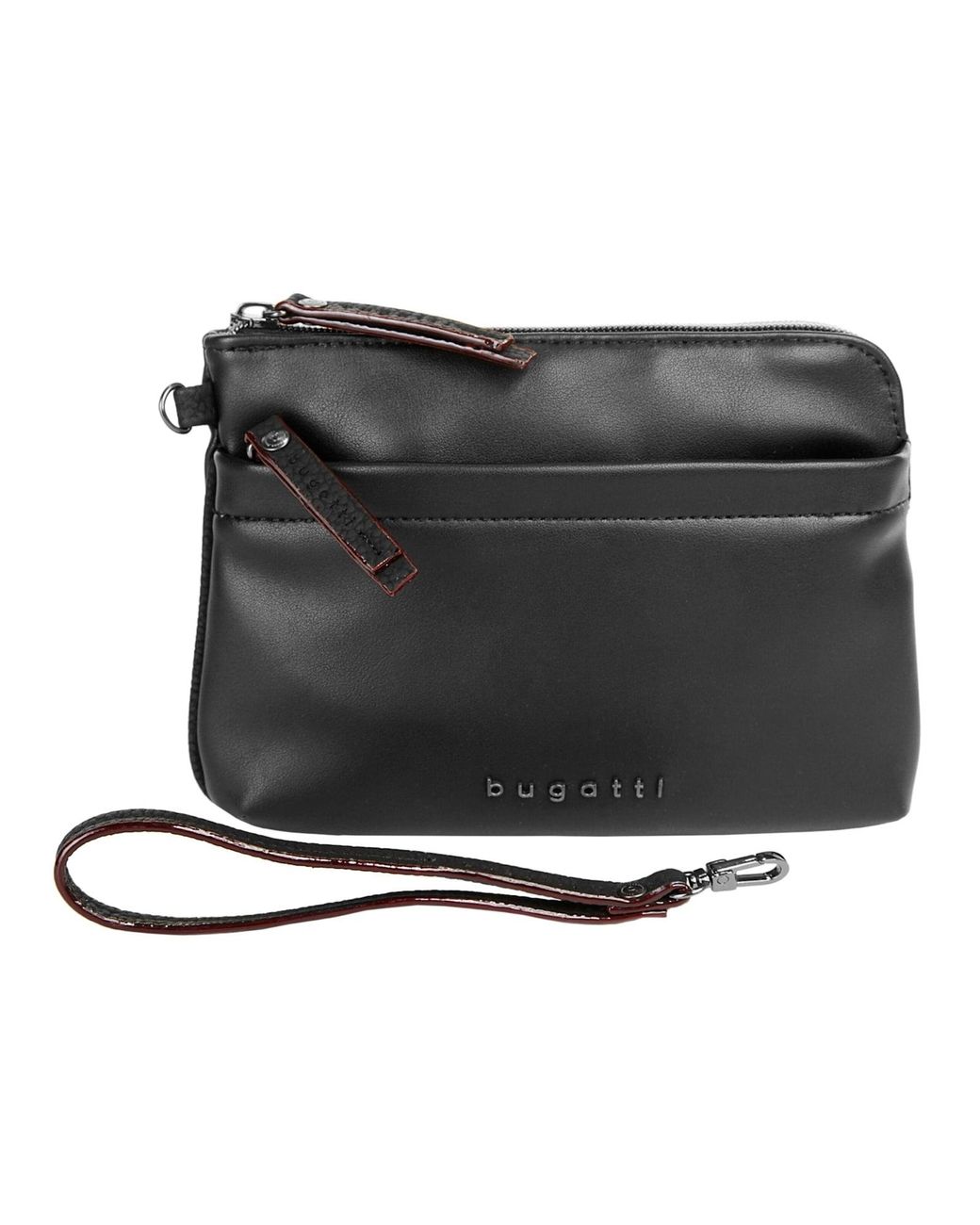 Bugatti Black Clutch Senso Rfid