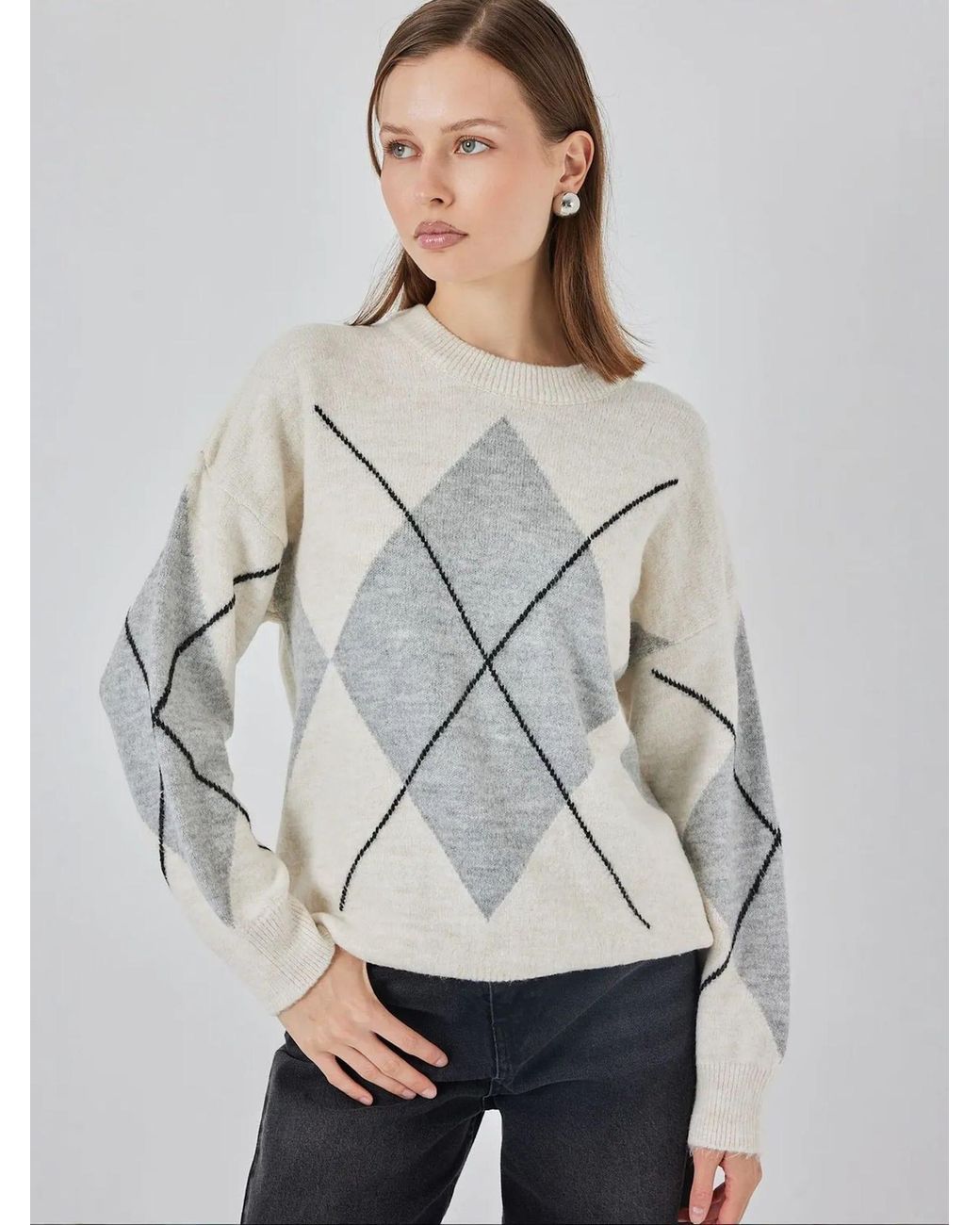 Bigdart Gray Pullover Pullover