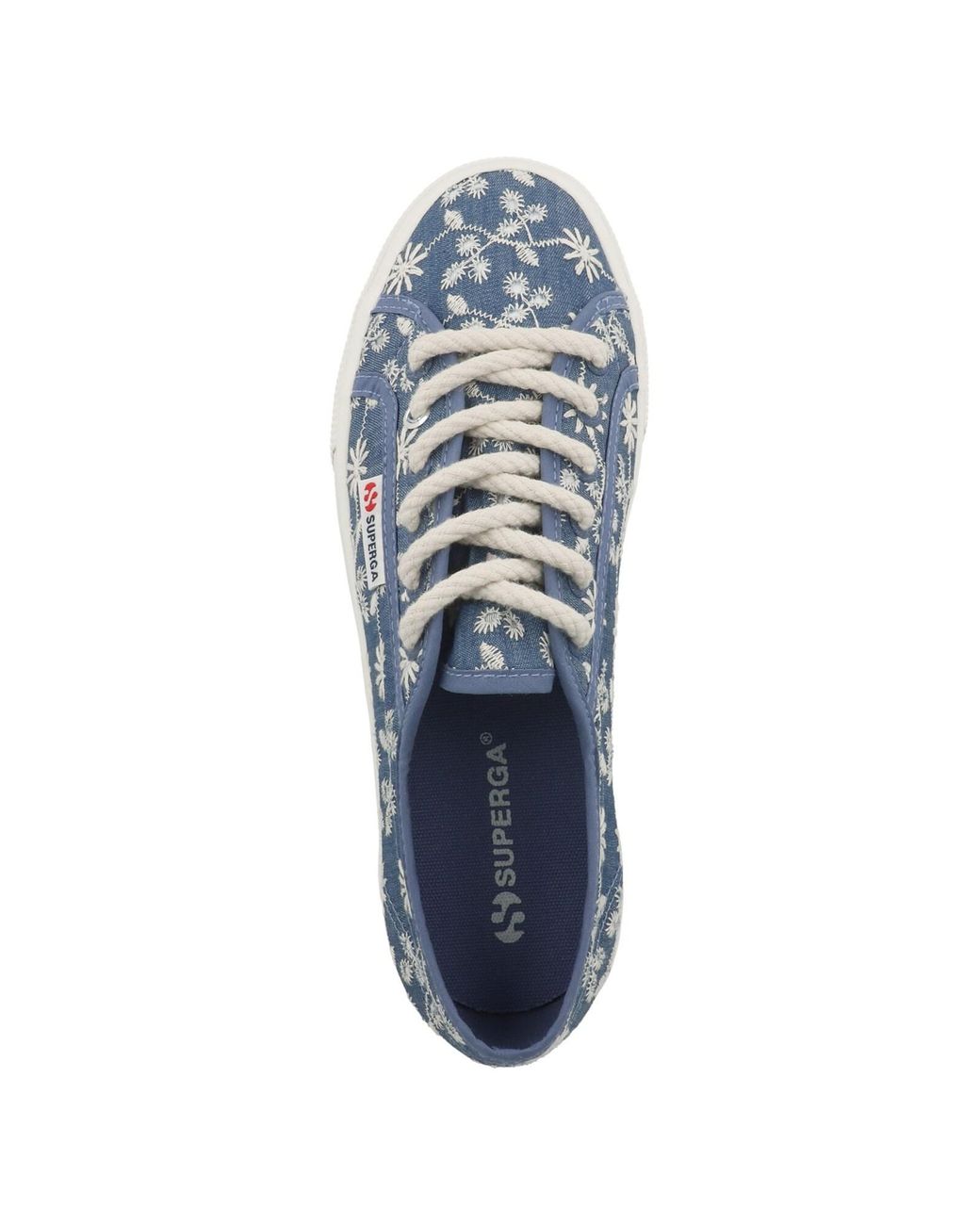 Superga Blue Sneaker 2790 Platform Sangallo
