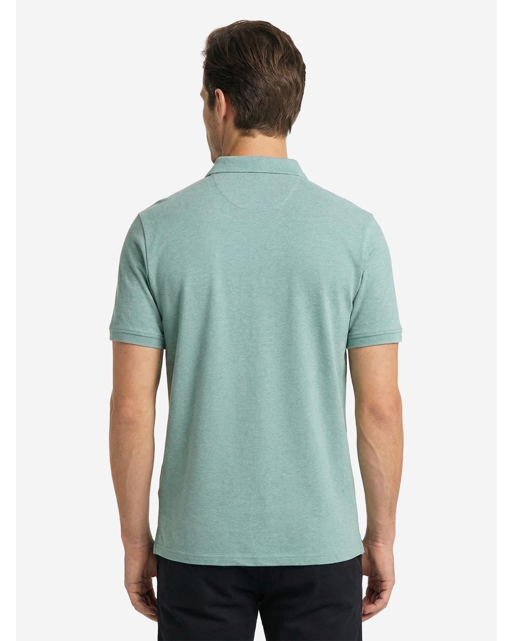 CASA MODA Shirt Basic in Green für Herren