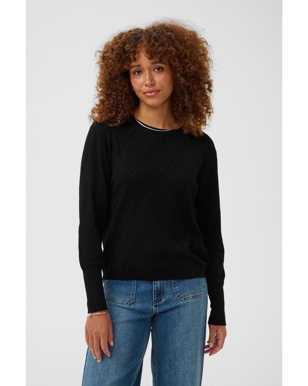 Kaffe Black Pullover Kalizza