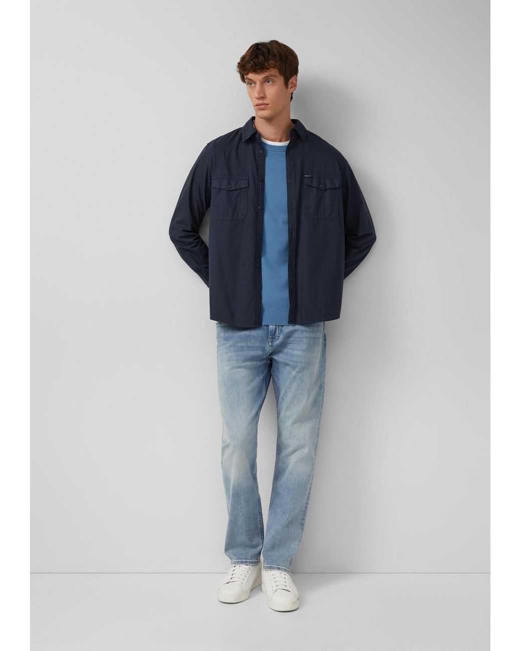 S.oliver Pullover in Blue für Herren